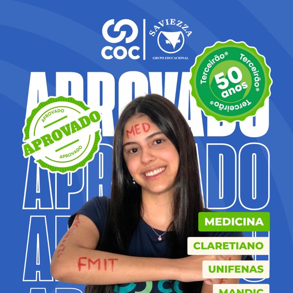 Aprovação em Medicina: Claretiano · Unifenas · Mandic · Univás · FMIT
