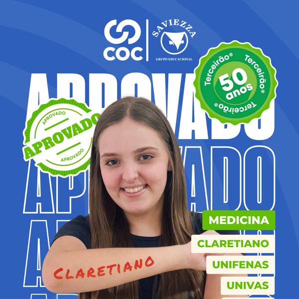 Aprovação em Medicina: Claretiano · Unifenas · Univás · Unifae