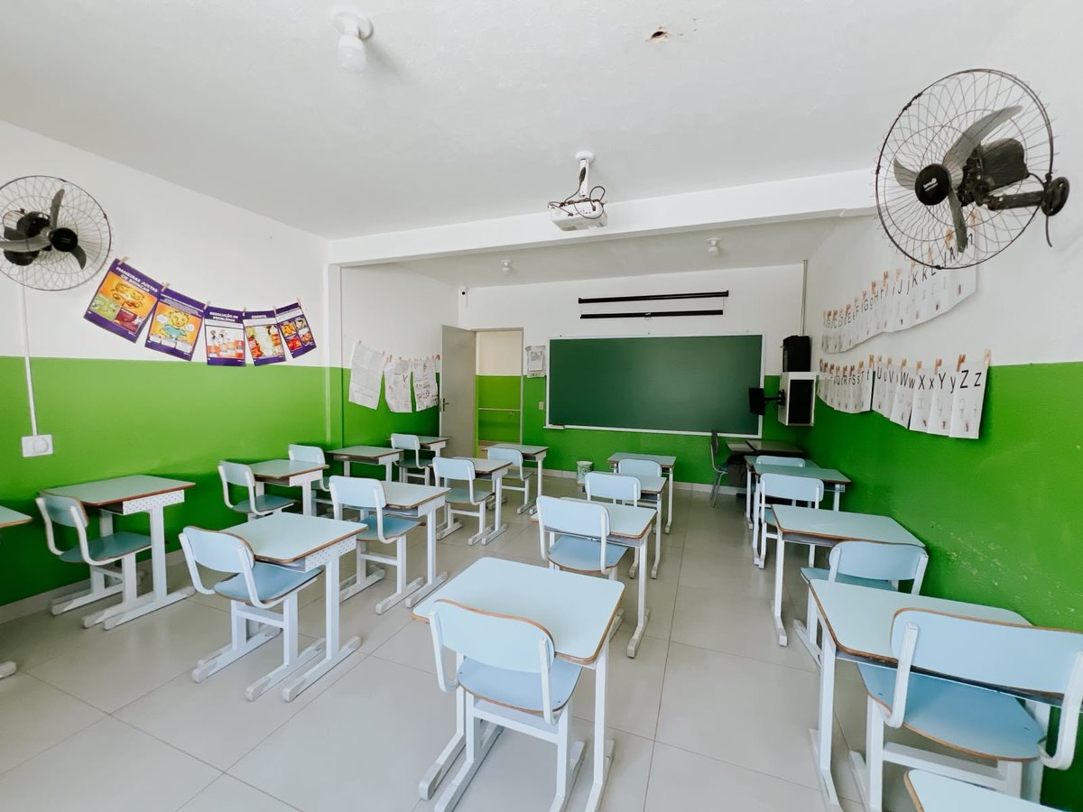 Sala de aula do COC Pinhal